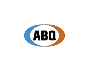 ABQ logo design vector template