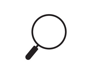 Magnifier Search magnify glass icon vector symbol design illustration