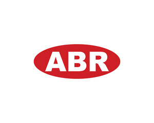 ABR logo design vector template