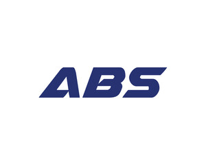 ABS logo design vector template