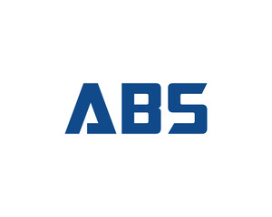 ABS logo design vector template
