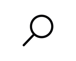 Magnifier Search magnify glass icon vector symbol design illustration