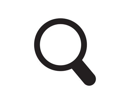 Magnifier Search magnify glass icon vector symbol design illustration