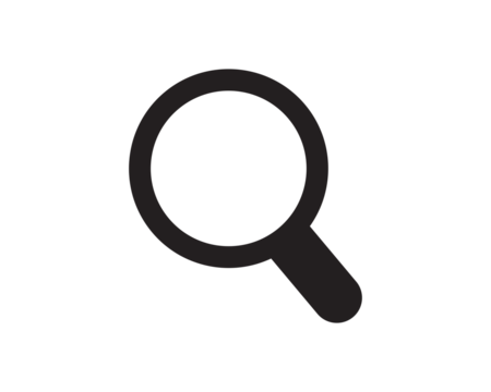 Magnifier Search magnify glass icon vector symbol design illustration