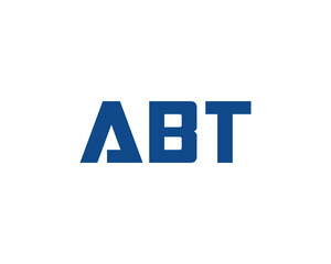 ABT logo design vector template