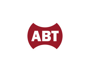 ABT logo design vector template