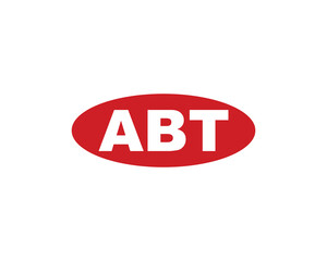 ABT logo design vector template
