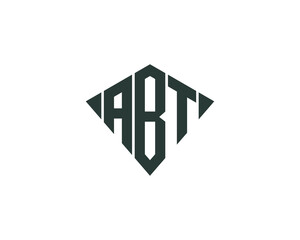 ABT logo design vector template