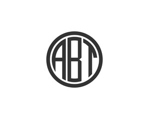ABT logo design vector template
