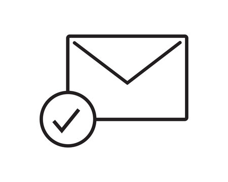 Email mail newsletter message Send icon vector design illustration