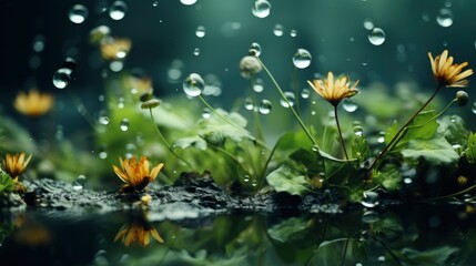 Aquatic Plant, HD, Background Wallpaper, Desktop Wallpaper 