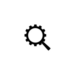 Search Engine Optimization icon isolated on white background 