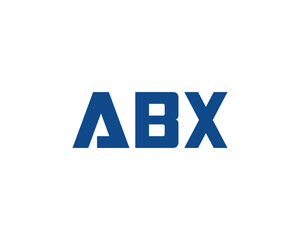 ABX logo design vector template