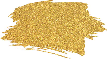 Golden glitter grunge brush stroke, gold glitter paint brush stroke banner