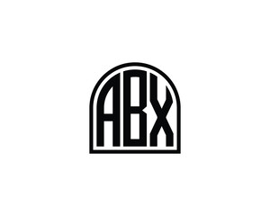 ABX logo design vector template