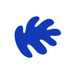 Colorful shape doodle. Funny basic shapes