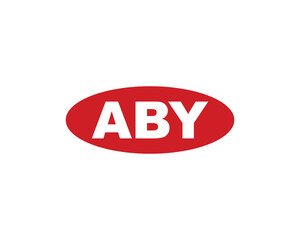 ABY logo design vector template