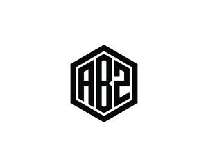 ABZ logo design vector template