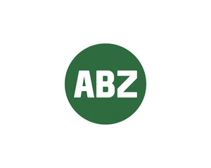 ABZ logo design vector template