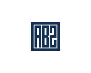 ABZ logo design vector template