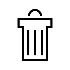 recycle bin icon illustration