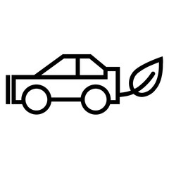 illustration of a green car