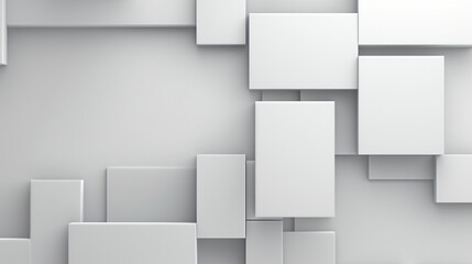 Abstract 3d geometric box background