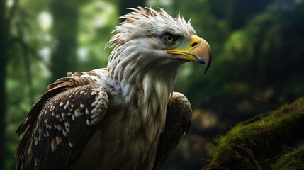 Obraz premium White-tailed eagle. Scientific name: Haliaeetus albcilla