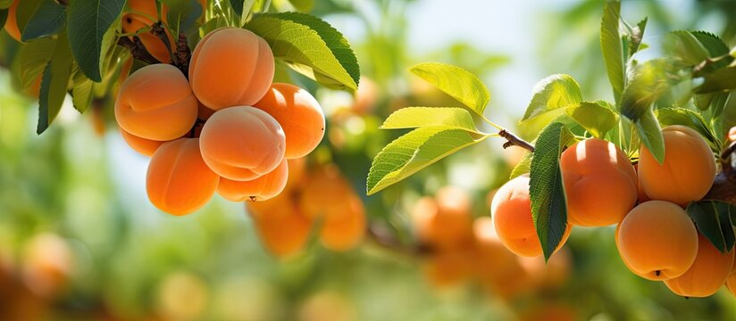 Summer orchard apricot cultivar (Prunus armeniaca L.) experiences gummosis, or excessive hardened resin.