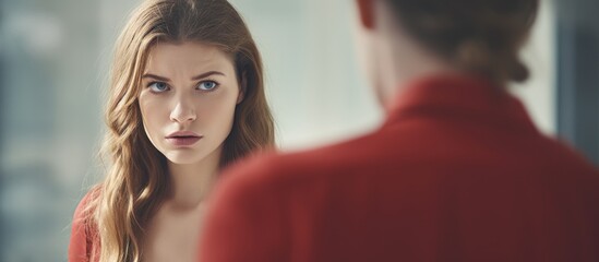 Woman feels uninterested during initial encounter.