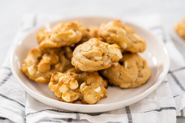 White Chocolate Macadamia Nut Cookies