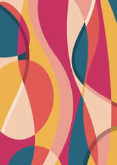 Fototapeta premium Color splash abstract background for design.