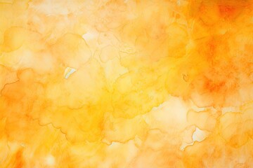 Abstract orange and white watercolor background. Created with Ai