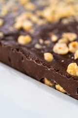 Chocolate hazelnut fudge