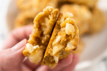 White Chocolate Macadamia Nut Cookies