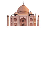 taj mahal vector illustration