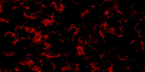 Abstract watercolor red liquid wave in lava red on black background. Luxury fire frame itelyan red marble texture and background for design. Lava red on black grunge texture background	