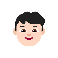 Fototapeta premium Boy: Light Skin Tone