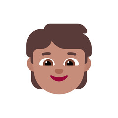 Fototapeta premium Child: Medium Skin Tone