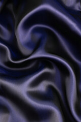 draped red silk fabric of satin weave, texture, background