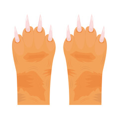 Obraz premium paw illustration