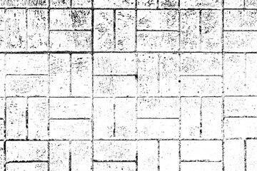 Grunge background of black and white. Abstract illustration texture of cracks, chips, dot isolated...