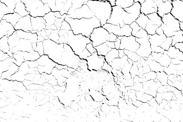 The ground cracks, fissure isolated on transparent background, png file format.. - Powered by Adobe