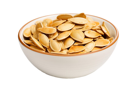 Salty Roasted Pumpkin Seed on a transparent background