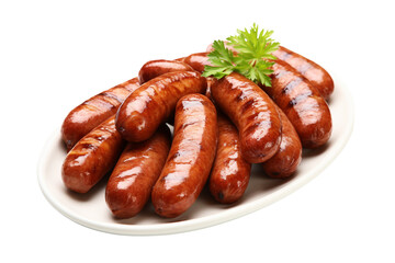 Isolated Sausage Delight on a transparent background