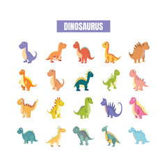 dinosaurs illustration © erifqizeicon
