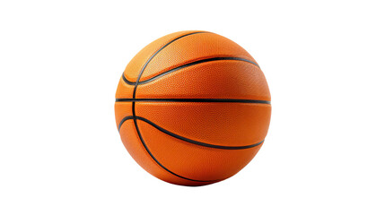 Fototapeta premium Transparent Dynamic Basketball Ball - Captivating Stock Image for Sale. Transparent background 