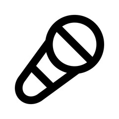karaoke line icon