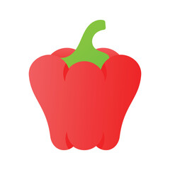 Visually appealing amazing icon of bell pepper, vector of capsicums