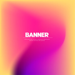 Abstract colorful background, gradient banner, abstract rainbow background